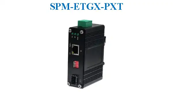 SPM-ETGX-PXT Industrial 10G Ethernet Media Converter