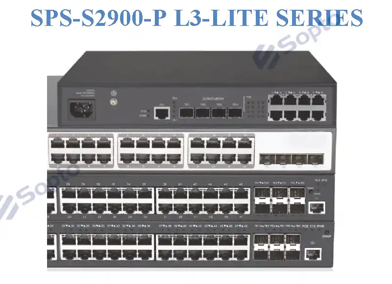 SPS-S2900-P L3-Lite Series L3-Lite Managed PoE Switch