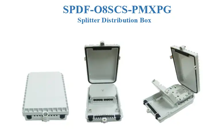 SPDF-O8SCS-PMXPG Splitter Distribution Box Product Guide - S-Opto