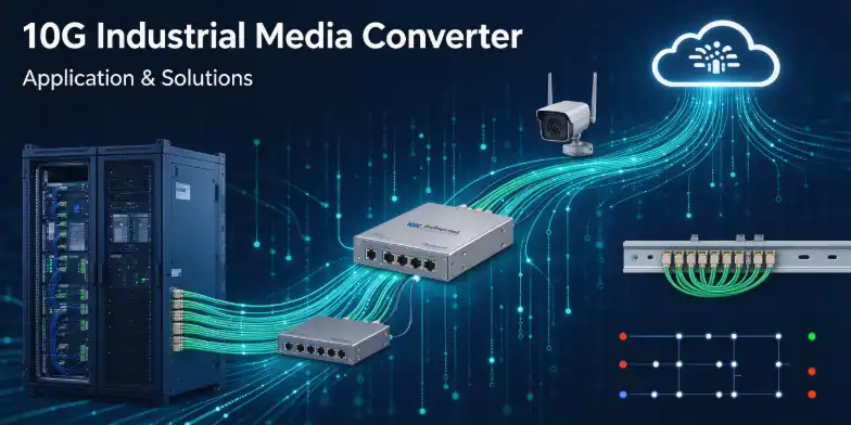 SPM-ETGX-PXT Industrial 10G Media Converter Application Solutions - S-Opto