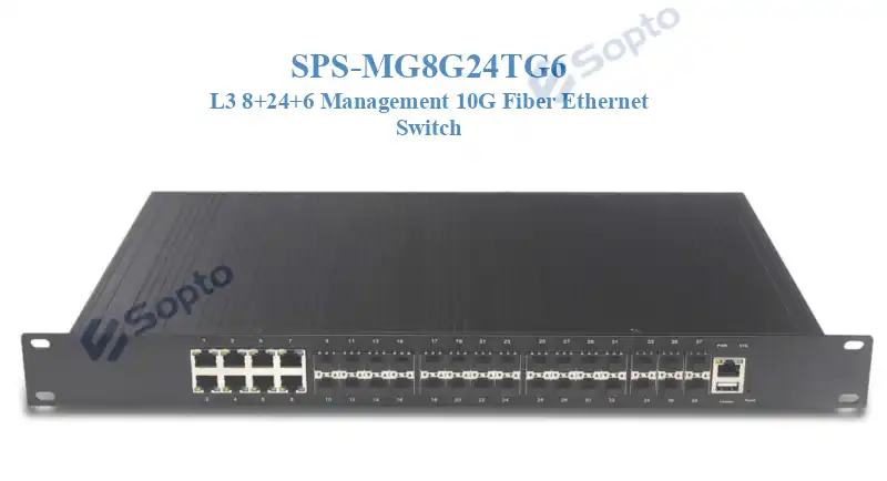 SPS-MG8G24TG6 Layer 3 Managed Switch Product Guide - S-Opto